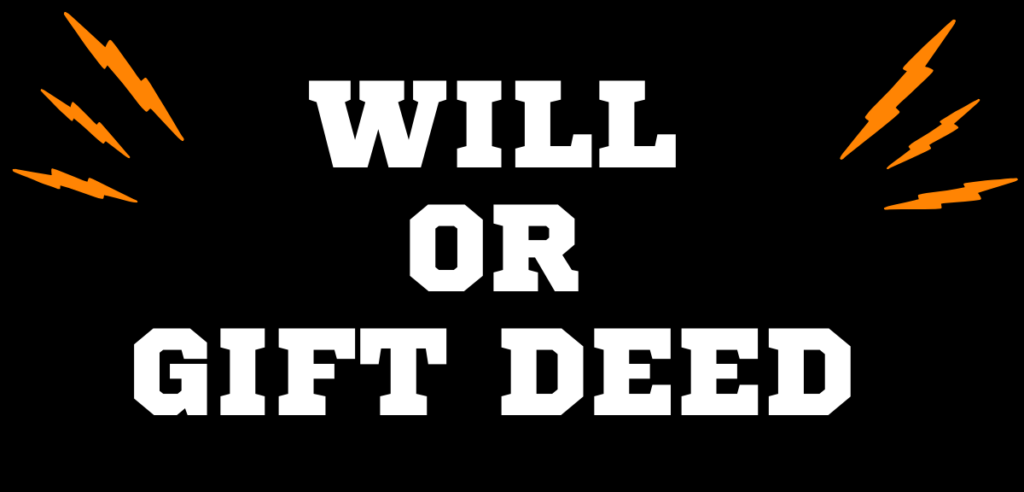 will or gift deed