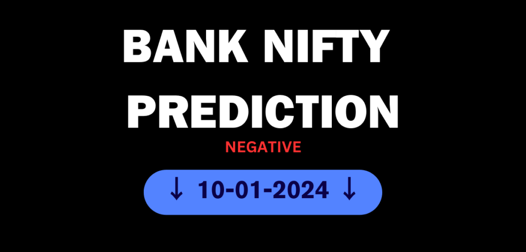 Bank Nifty Prediction for Tomorrow 10-01-2024